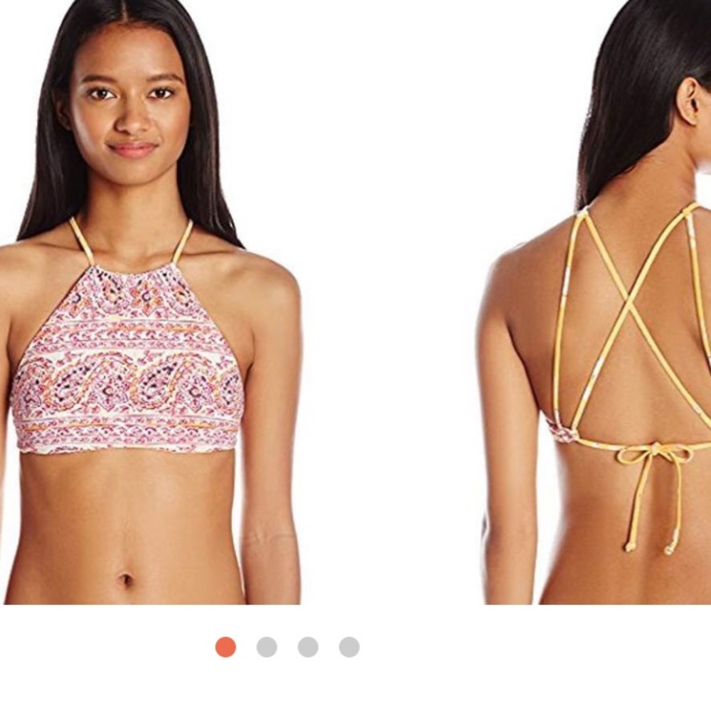 Billabong Festival Floral bikini top